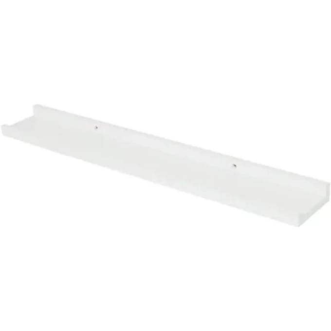 Duraline Foto Plank Wit Gelakt 60x3x9cm
