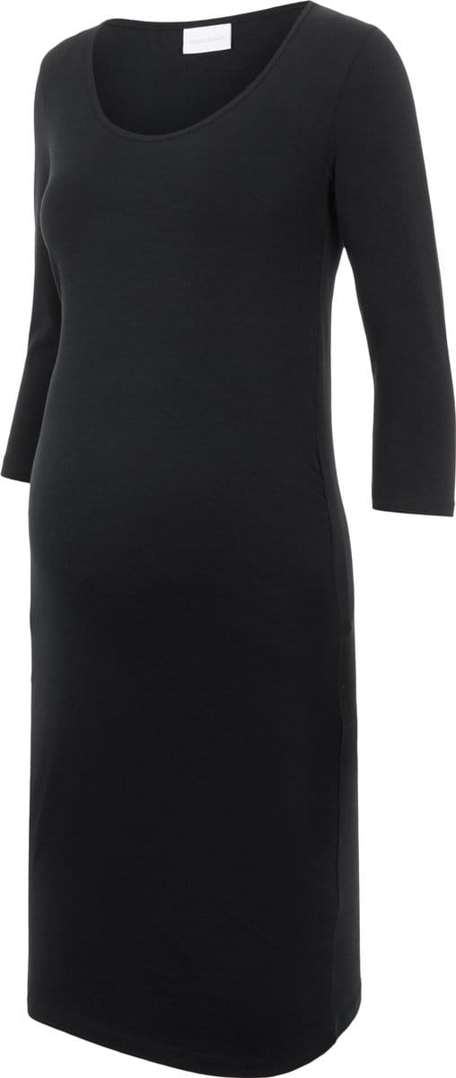 MAMA.LICIOUS MLLEA ORG 3/4 DRESS A. O. NOOS Dames Jurk - Maat S