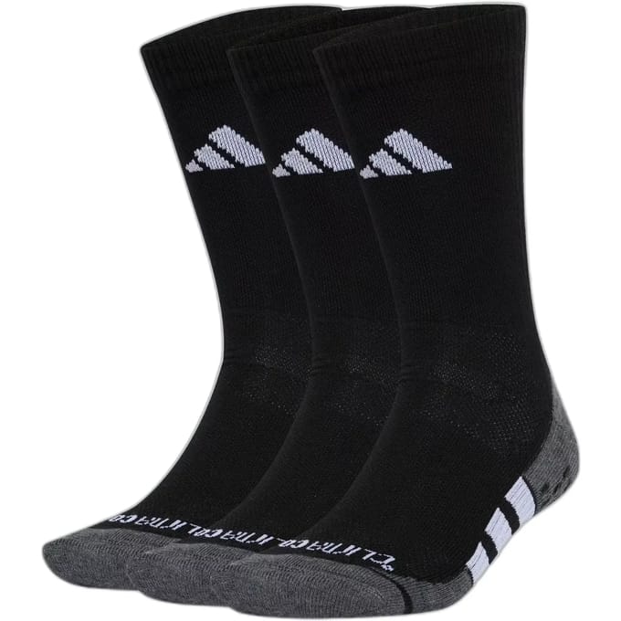 adidas Performance Performance Grip CLIMACOOL Gevoerde Sokken 3 Paar - Unisex - Zwart- 40-42