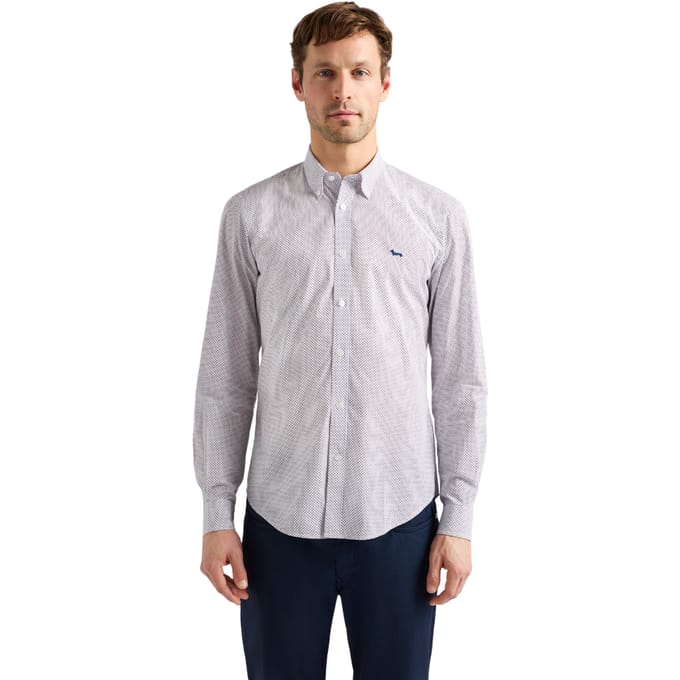 Harmont & Blaine Blauwe hemden