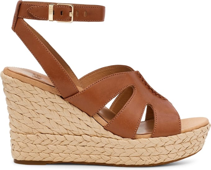 UGG W Careena Dames Sandalen - Chestnut - Maat 40