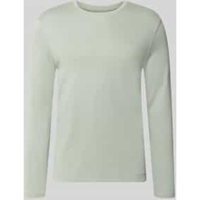 Longsleeve met ronde halsuitsnijding