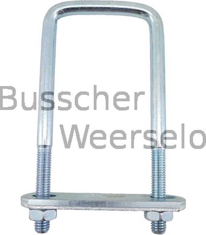 U-Strop - Bout - M10 - 140*63mm - Boottrailer - Aanhanger - Aanhangwagen