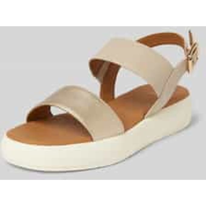 Sandalen met plateauzool, model 'CAMALEI'