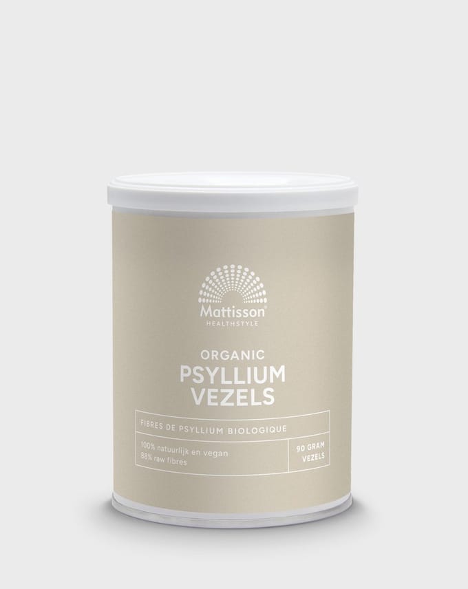 Mattisson - Biologische Psyllium Husk Vezels - 90 g