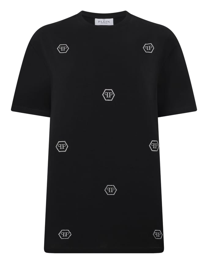 Man Fit T-Shirt Mini Monogram Crystal Monogram