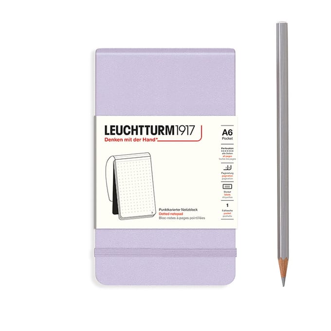 Leuchtturm1917 A6 Pocket Notitieblok dotted Lilac