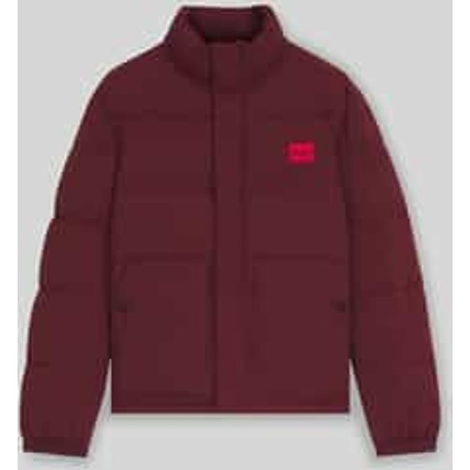 Regular fit gewatteerd jack met opstaande kraag, model 'BALTO2541'