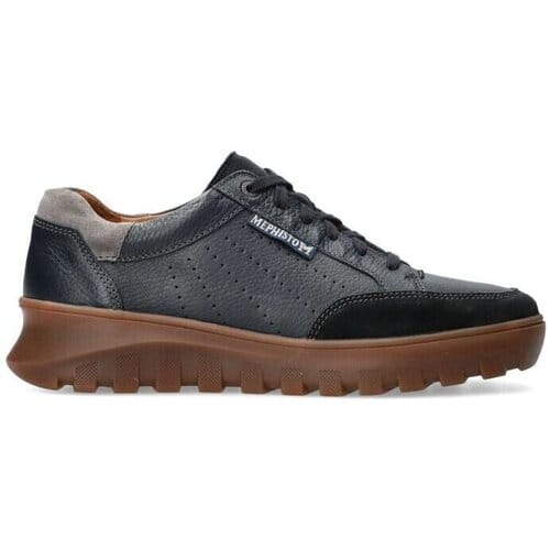 Mephisto Flynn - heren sneaker - Blauw - maat 40 (EU) 6.5 (UK)
