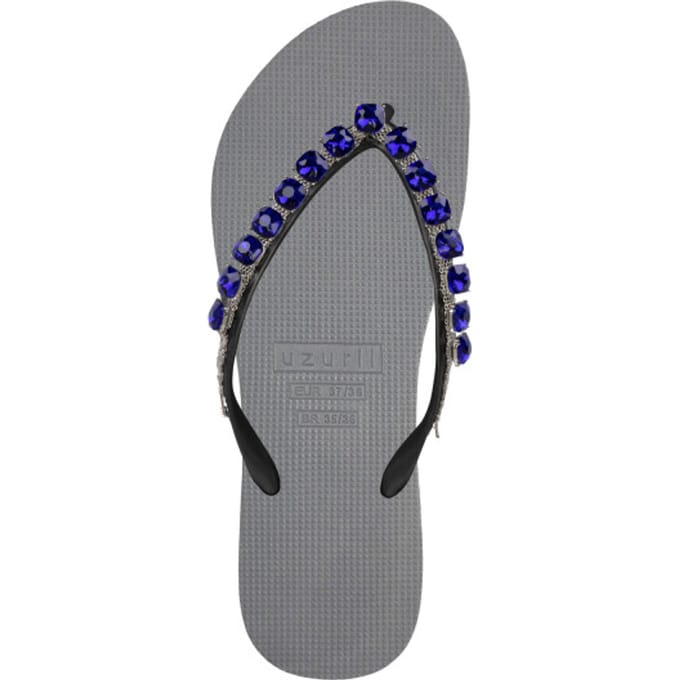 Uzurii | Teenslippers | Dames | Zilver | Maat 37/38