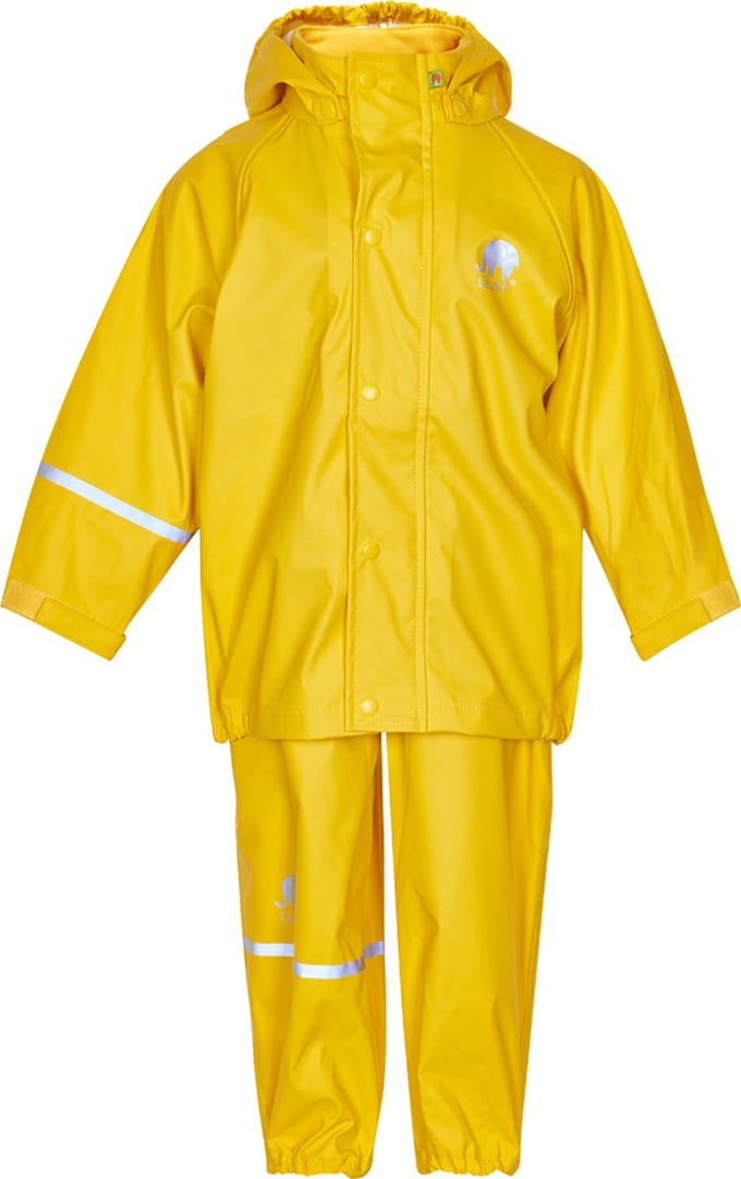 CeLavi Regenpak kinderen - Geel - maat 80 (80-86cm)