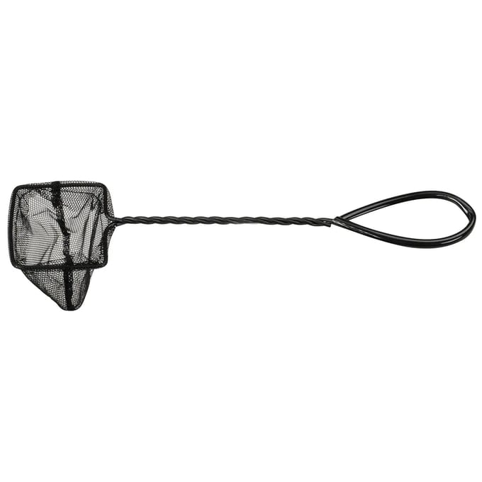 Ebi Vis Schepnet Grof V-Vorm Zwart 20 cm
