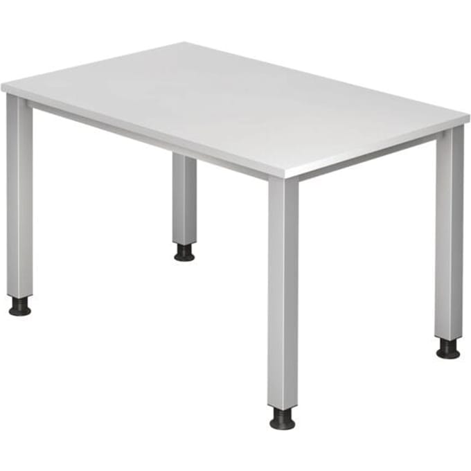 QUEO 12 S | Bureau - Wit 120x80 Tafelhoogte I In hoogte verstelbaar