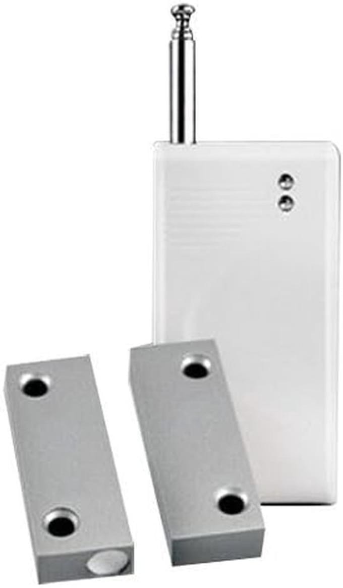 Magnetische Detector - Deur Sensor - Beveiliging Thuis - Draadloze Externe Antenne - Wit