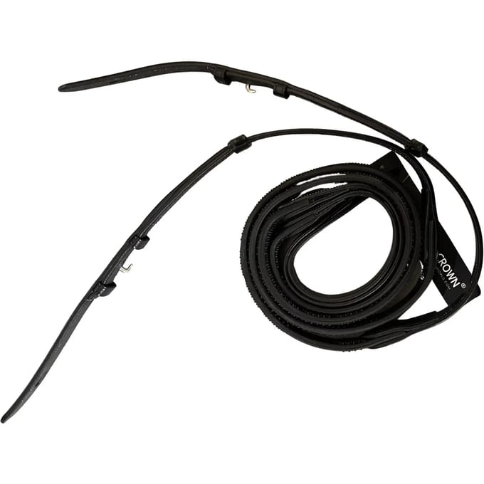 Teugels voor paarden Silver Crown V-Grip