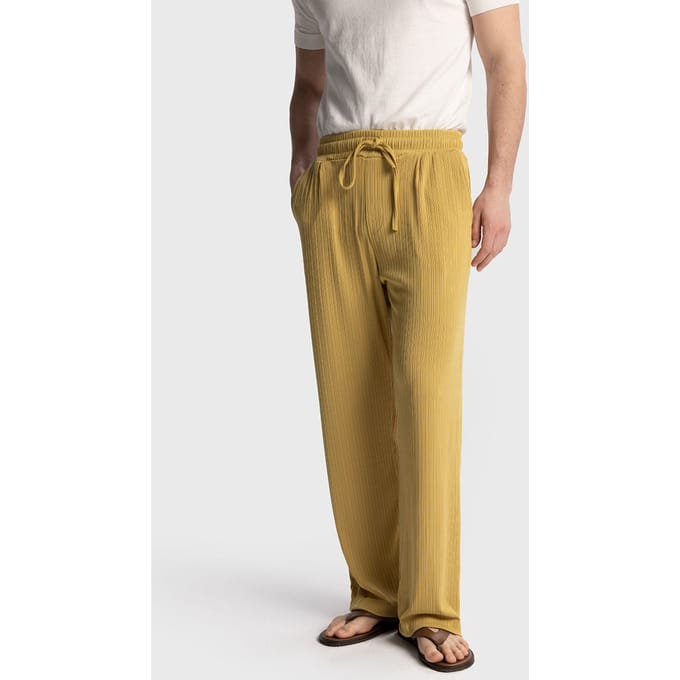 Ontspannen Pasvorm Rechte Pijpen Broek