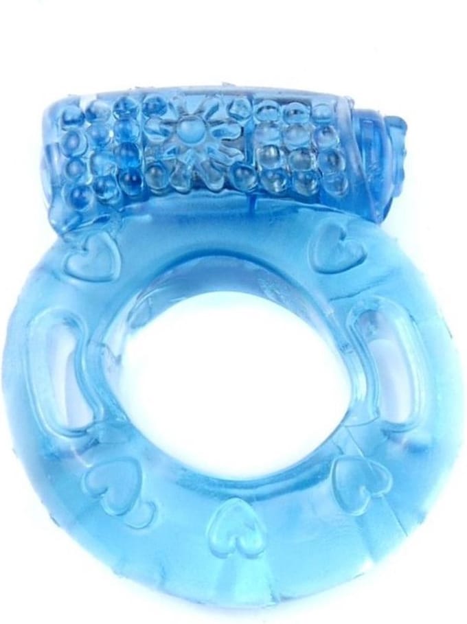 Penis Ring - CockRing - Met Vibratie - Blue