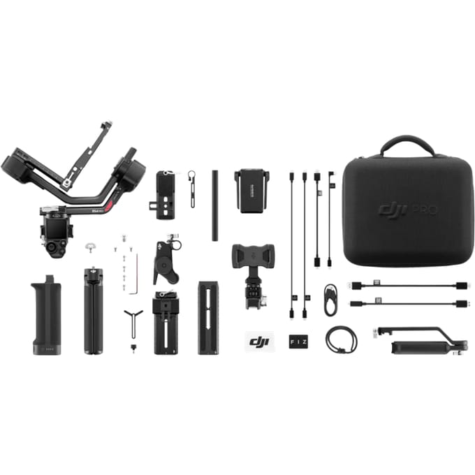 DJI RS 4 Pro - Gimbal - Combo - Extra accessoires & opbergtas