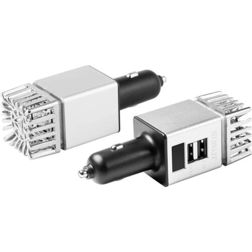 Technaxx TX-130 Auto luchtreiniger en oplader voor 12V / 24V sigarettenaansteker 2x USB