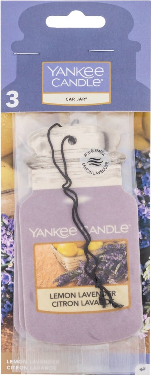 Yankee Candle - Car Jar - Lemon Lavender set van 3
