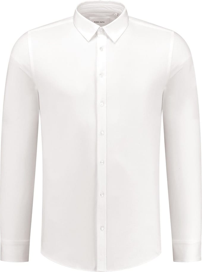 Essential Jersey Shirt White (10212 - 01)