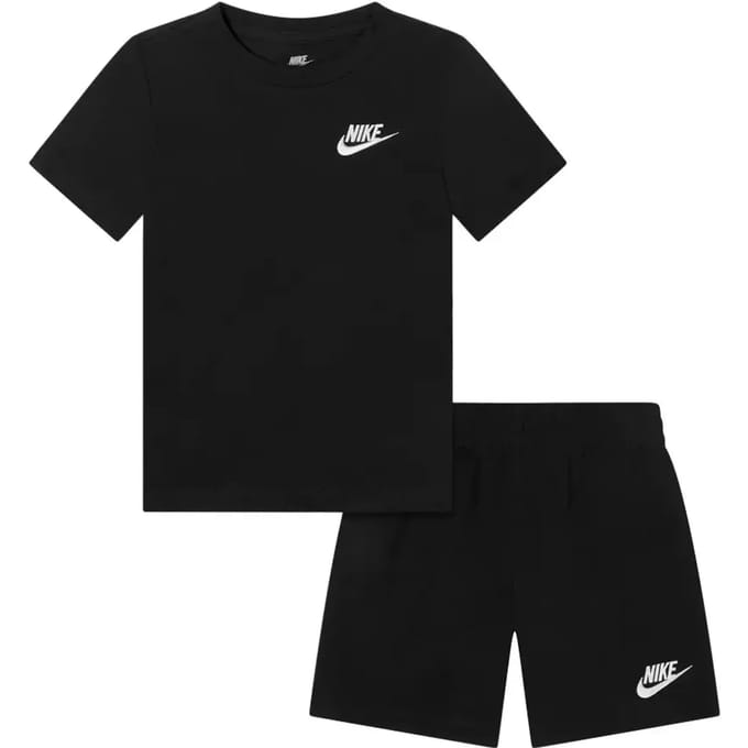 Kinder t-shirt en korte broek set Nike Club LBR