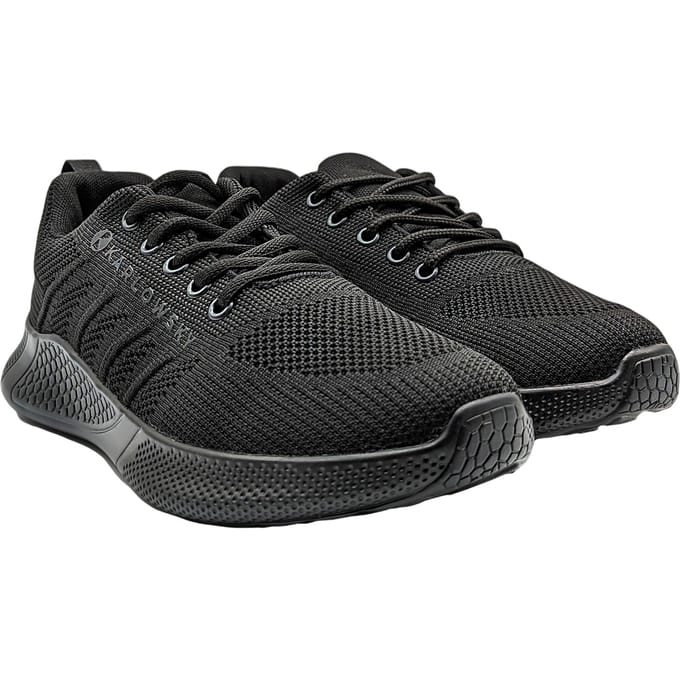 Karlowsky Werkschoenen Soft-Run voor volwassenen (Zwart)