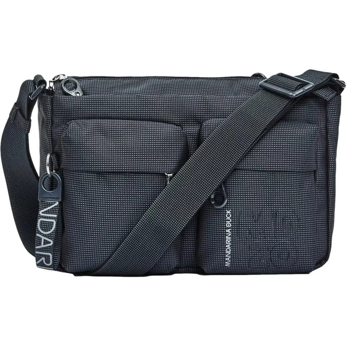 MANDARINA DUCK Schoudertas MD20 Medium Crossover Scarab Donkerblauw