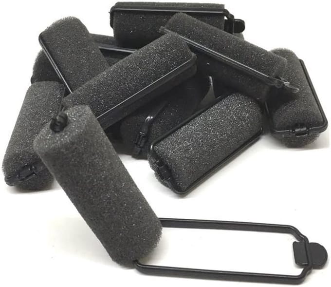 12 Stuks Foam Spons Haarrollers Klein Formaat voor Krullen