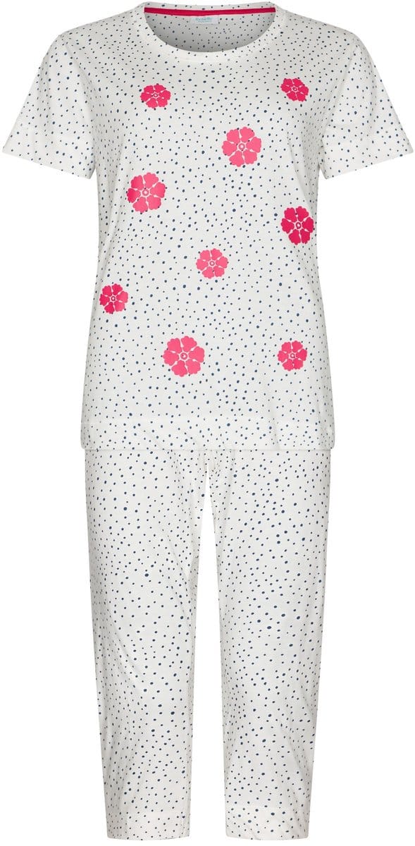 MyRebelle - Pyjama - Tropic Blush - Organisch Katoen - Ecru - Maat 48