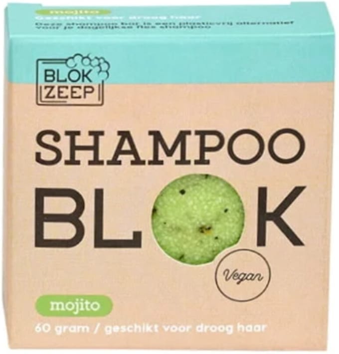 Blokzeep Shampoo Bar Mojito - 60 gr