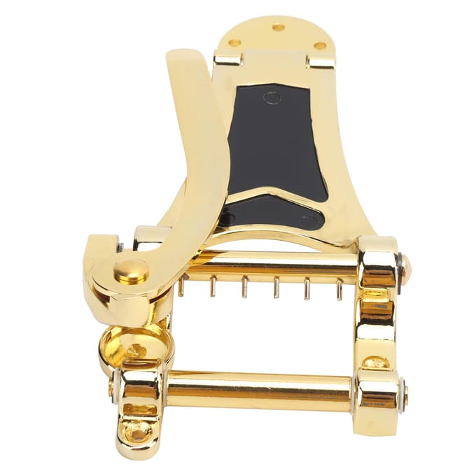 Cordier de Guitare Tremolo Pont de Remplacement avec Manivelle Instrument à Cordes Accessoires Or or