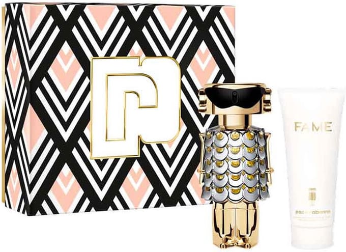 Paco Rabanne Fame Eau De Parfum Spray 80ml + Body Lotion 100 ml Set 2 Pieces