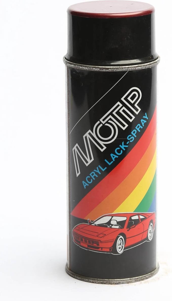 Motip 51580 - Autolak spuitbus - Rood  - 400ml