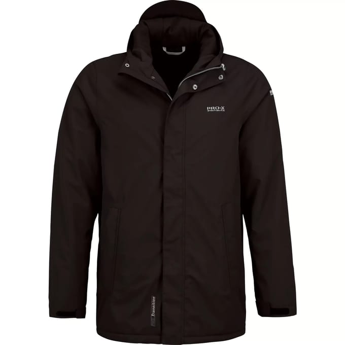 Pro-x Elements Outdoorjas Dale Heren Polyester Zwart Mt M