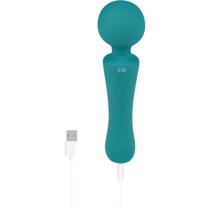 Handig massage-apparaat van siliconen, 18,5 cm