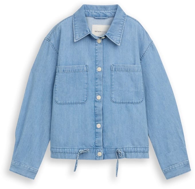 Tom Tailor Summer Spijkerjas Blauw 2XL Vrouw