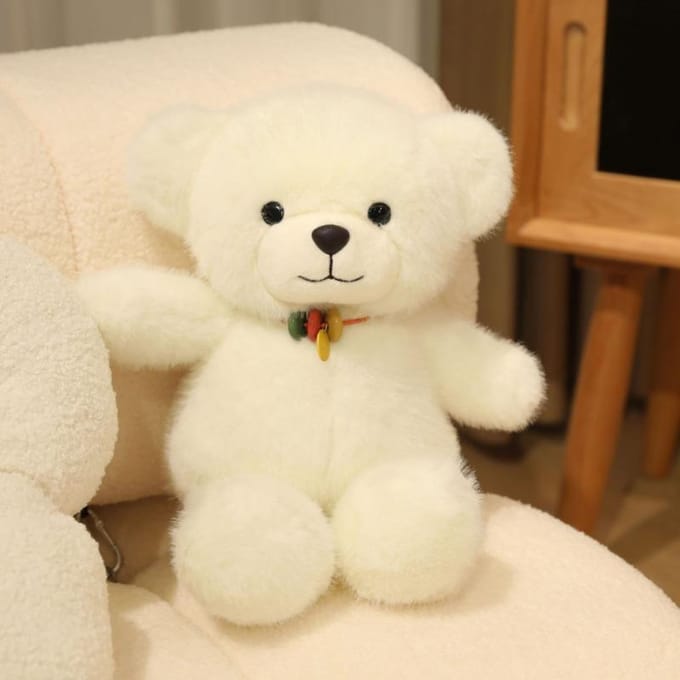 Knuffelbeer Knuffelbeerpop Creatieve Leuke Beerpop Cadeau voor Vriendin 40cm beige