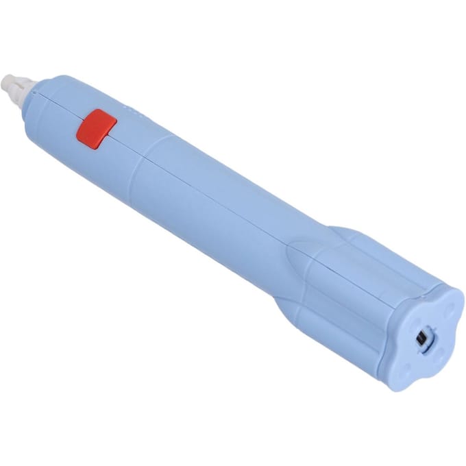 Elektrische Gum Laag Geluid Oplaadbaar 2 Vervangbare Vullingen 2,7x16cm ABS TPR Elektrische Potlood blauw