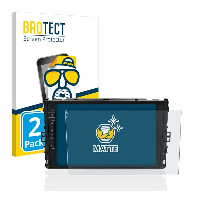 BROTECT - Screenprotector voor Dynavin D8-DF63 10.1" - Folie Beschermfolie matte 2 Stuks