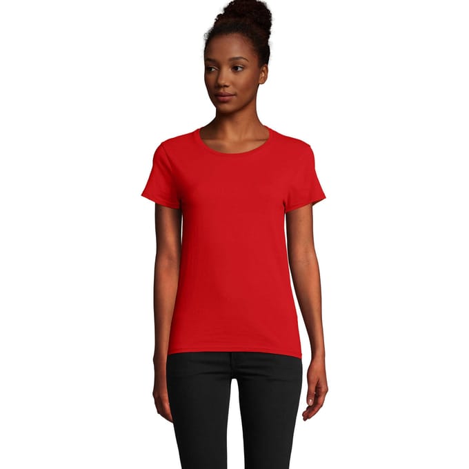 SOLS Dames/Dames Pioneer T-Shirt (Rood)