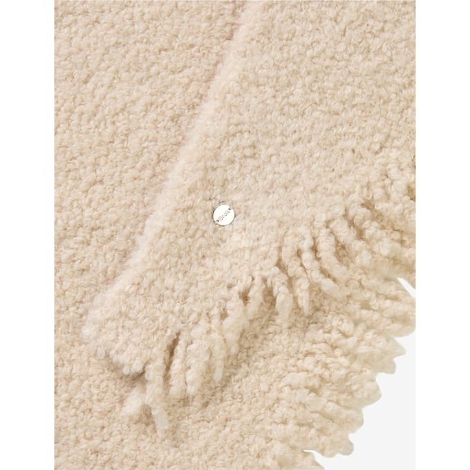 Brax Dames Sjaal  Style JANE soft ecru, crèmewit, maat 0SIZE