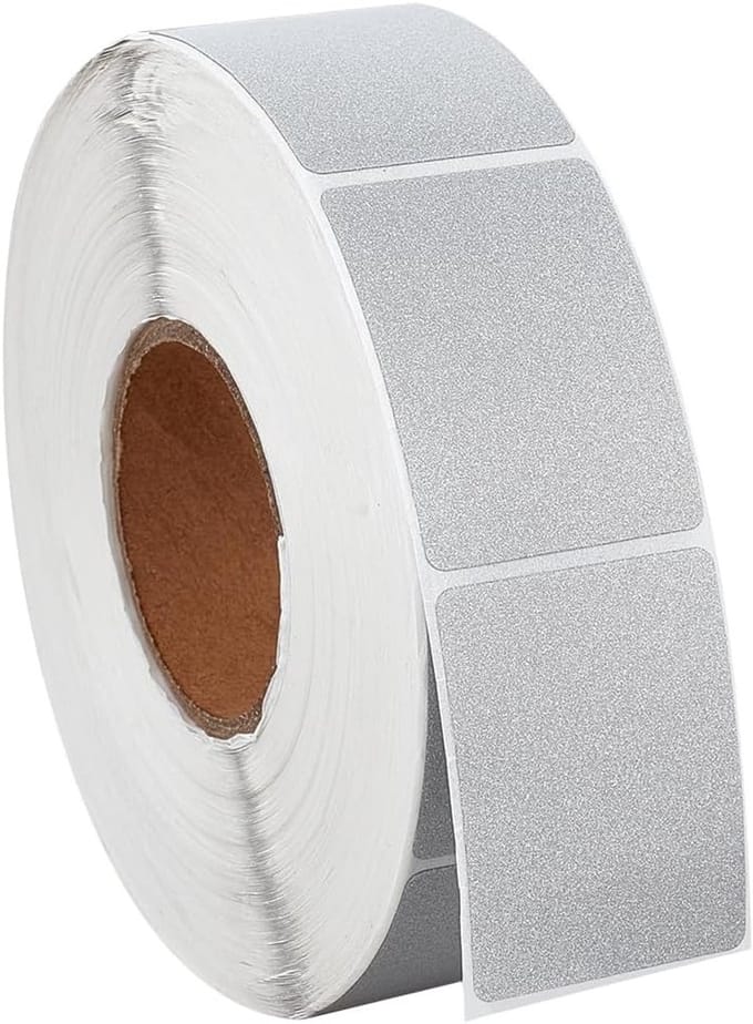 800 Stuks Thermische Label Stickers 40x30mm Waterdicht Zelfklevende Adreslabels voor Barcode, QR Code en Datums