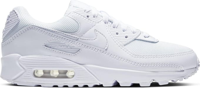 Nike W Nike Air Max 90 365 Dames Sneakers - White/White-White-Wolf Grey