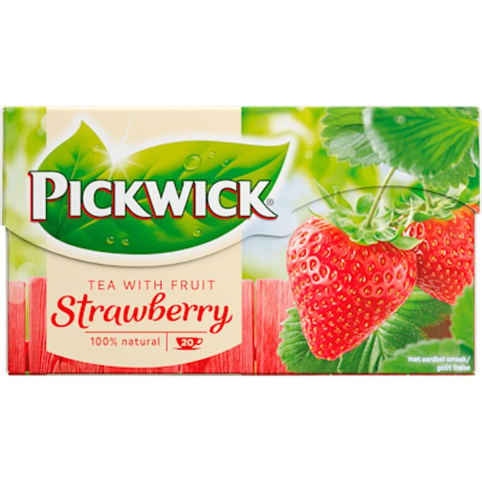 Thee Pickwick aardbei 20x1.5gr