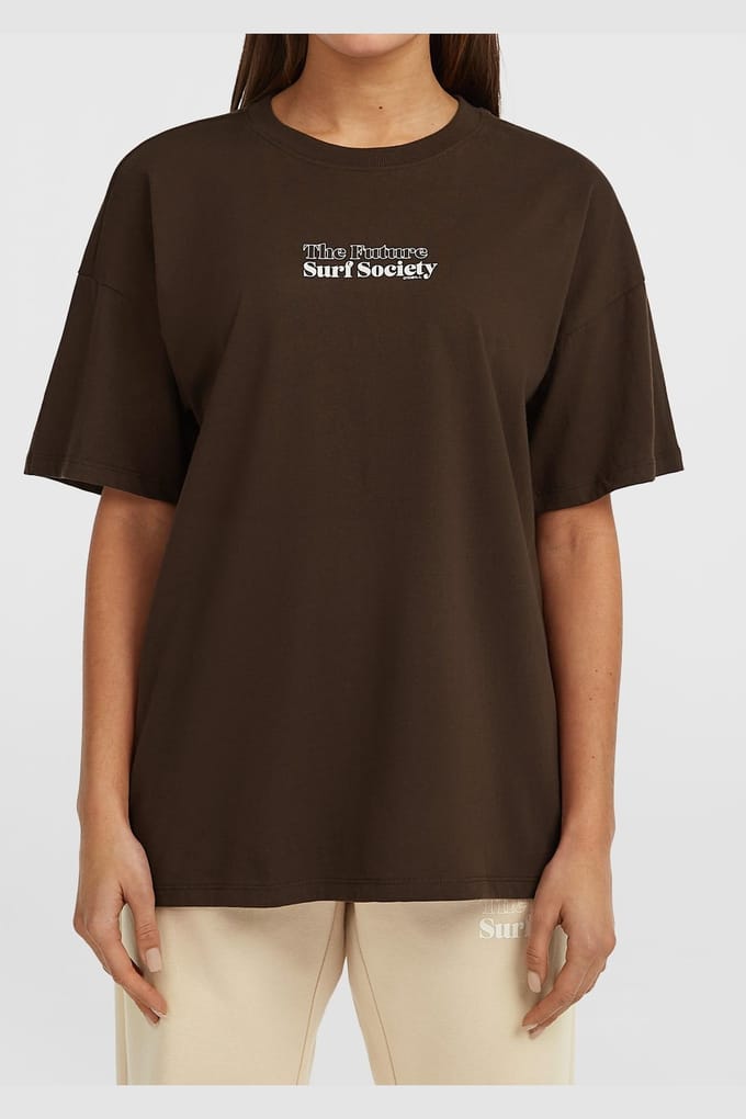 O'Neill The Future Surf Society T-shirt Coffee Bean Größe: XL | Hemden Outlet | Damen | Braun