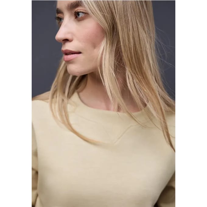 Shirt met geribd detail