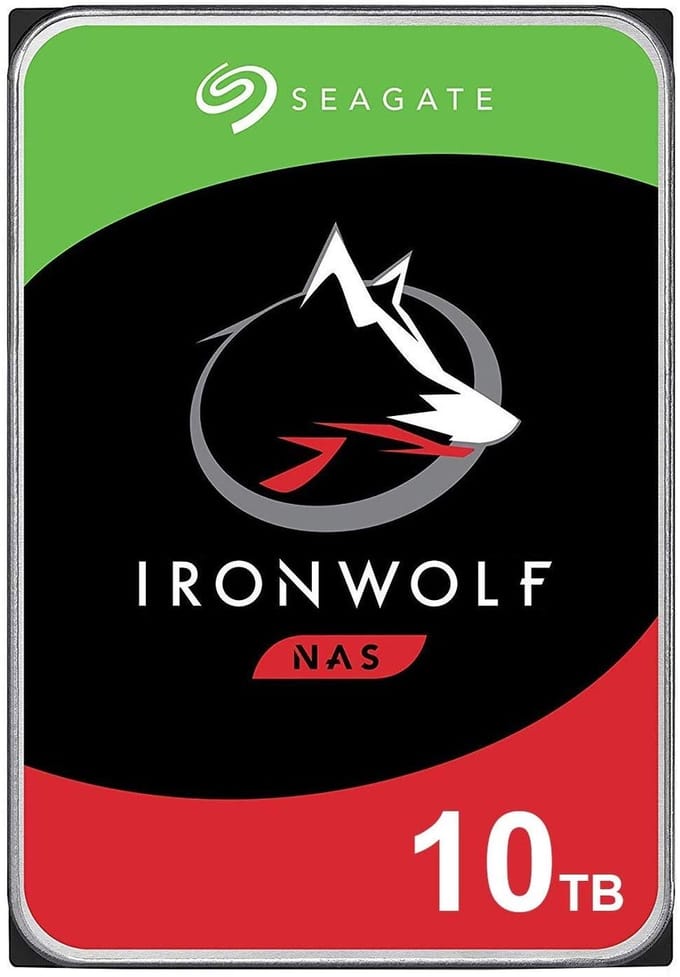 Seagate 10TB Guardian IronWolf NAS ST10000VN0008