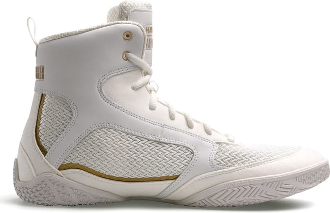 Hayabusa Mayweather Champ Boksschoenen - Wit/Goud - maat 46