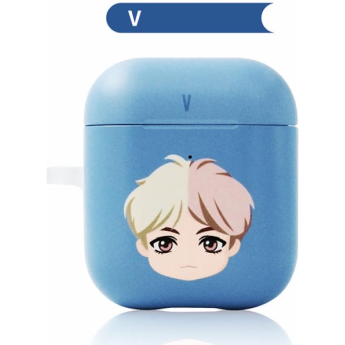BTS Basic Herd Hard Airpods Case (RM,Jin,SUGA,JiMin,J-hope,V,JungKook) V